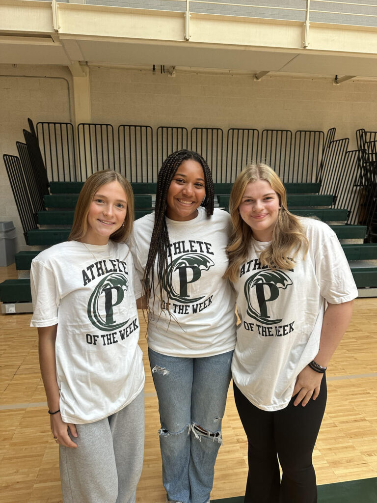 Athletes of the Week Chloe J, Kalynn H and Bella M