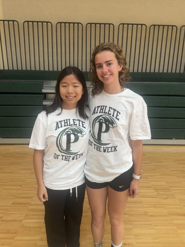 Athletes of the Week Yulisa M. and Eliza F. 